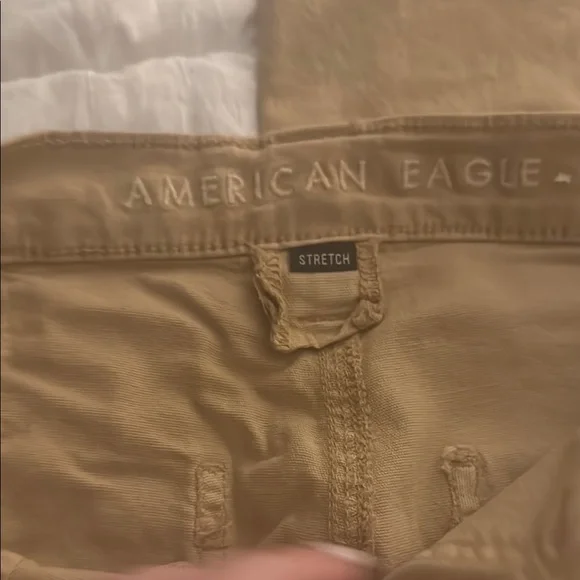 American Eagle Tan Cargo Pants - Picture 3 of 5